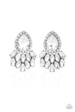 Paparazzi A Breath of Fresh Heir White Earring