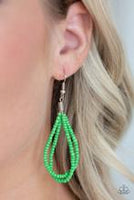 The Great Outback green Paparazzi Accessories Seed Bead necklace