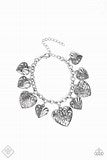 Paparazzi Accessories Completely Devoted Silver Paparazzi Bracelet Fashion Fix 2019