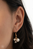 Toast To Perfection - Gold Pearl Necklace Paparazzi Accessories