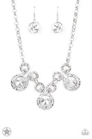 Hypnotized - Silver Necklace Paparazzi Accessories Bling