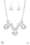 Hypnotized - Silver Necklace Paparazzi Accessories Bling