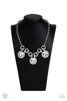 Hypnotized - Silver Necklace Paparazzi Accessories Bling