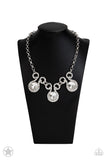 Hypnotized - Silver Necklace Paparazzi Accessories Bling