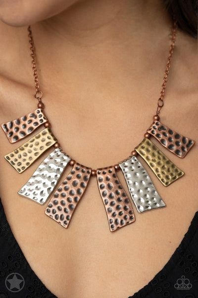 A Fan of the Tribe Necklace Paparrazi Accessories