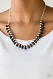 Paparazzi Accessories Extinct Species Black Necklace Fringe