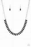 Paparazzi Accessories Extinct Species Black Necklace Fringe