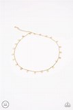 Paparazzi Accessories Chime a Little Brighter Gold Necklace Choker