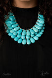 Paparazzi Zi Collection 2020 The Amy Turquoise Necklace