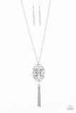 Paparazzi Accessories A Mandala of the People Silver Necklace