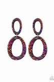 Paparazzi Accessories Hey Haute Rod Multi Post Acrylic Earring