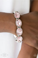 DIVA In Disguise Pink LOTP Bling Bracelet Paparazzi Accessories