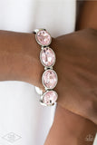 DIVA In Disguise Pink LOTP Bling Bracelet Paparazzi Accessories