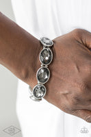 DIVA In Disguise Silver LOTP Bling Bracelet Paparazzi Accessories