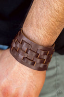 Road Hog - Brown Urban Bracelet Paparazzi Accessories