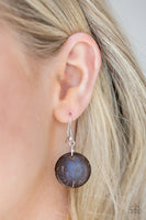 Cozumel Coast - Red Wood Necklace Paparrazi Accessories Brown