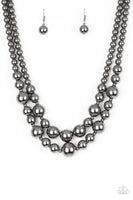 I Double Dare You - Black Necklace Paparazzi Accessories