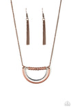 Artificial Arches - Copper Necklace Paparazzi Accessories N2