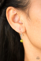 Just Drop It! - Green Teardrop Necklace Paparrazi Accessories