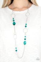 Very Visionary - Green necklace Paparrazi Accessories