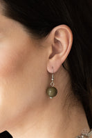 Gorgeously Globetrotter - Green Necklace Paparazzi Accessories