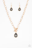 So Sorority - Multi Gold Necklace Paparazzi Accessories