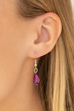 Crystal Couture - Purple necklace Paparrazi Accessories