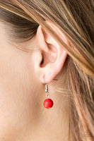 Rural Rustler - Red Long Necklace Paparazzi Accessories