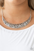 Bull In A China Shop - Silver necklace Paparrazi Accessories
