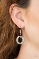 Treasure Tease - Silver Circles Necklace Paparrazi Accessories