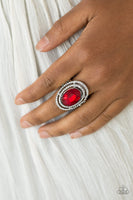 Making History - Red Ring Paparazzi Accessories
