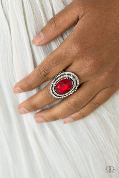 Making History - Red Ring Paparazzi Accessories