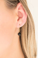 The GRIT Crowd - Black Brass Necklace Paparrazi Accessories