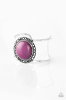 RODEO Rage - Purple Cuff Bracelet Paparrazi Accessories