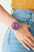 RODEO Rage - Purple Cuff Bracelet Paparrazi Accessories