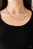 Coastal Cache - Silver Pearl Necklace Paparrazi Accessories