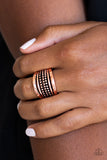 Trailblazin Trails - Copper ring Paparrazi Accessories