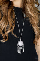 Rural Rustler - Silver Necklace Paparazzi Accessories