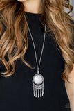 Rural Rustler - Silver Necklace Paparazzi Accessories