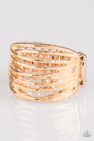 Give Me Space - Rose Gold Ring Paparazzi Accessories