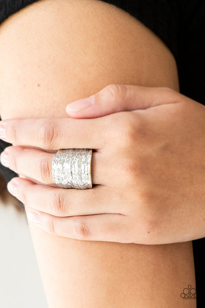 Paleo Patterns - Silver Ring Paparrazi Accessories