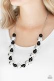 Top Pop Black Necklace Paparazzi Accessories