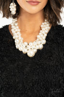 Paparazzi Zi Collection 2020 The Regal Necklace Pearl