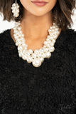Paparazzi Zi Collection 2020 The Regal Necklace Pearl