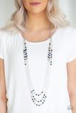 Seasonal Sensation Blue necklace Paparazzi Accessories