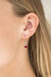 Notorious Noble - Multi Red Necklace Paparazzi Accessories