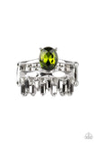 Crowned Victor - Green Ring Paparazzi Accessories