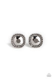 Bling Tastic! - Silver Post Earrings Paparrazi Accessories