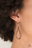 Catwalk Queen - Copper Seed Bead Necklace Paparazzi Accessories N4