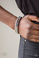 Chroma Color - Multi Oil Spill Bracelets Paparazzi Accessories LOP